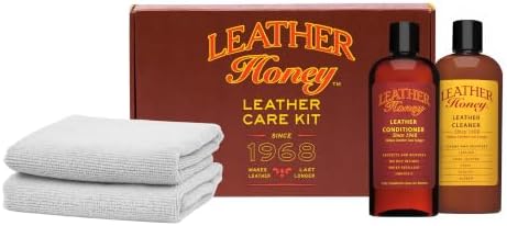 Leather Honey Complete Leather Care Kit – Non-Toxic, Made in USA