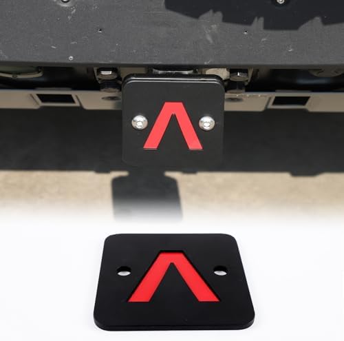 Car Trailer Hitch Cover Compatible with Ineos Grenadier 2020-2025 car Bon Steel Pulling Hook Dust Plug Square Mouth Protector External Accessories (Black)