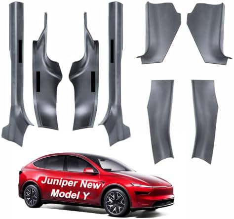Goldforest 8PCS Door Sill Protector for Tesla Model Y Juniper 2025 2026