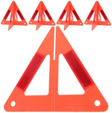 Emergency Roadside Warning Triangle Reflectors 5pcs for Vehicle