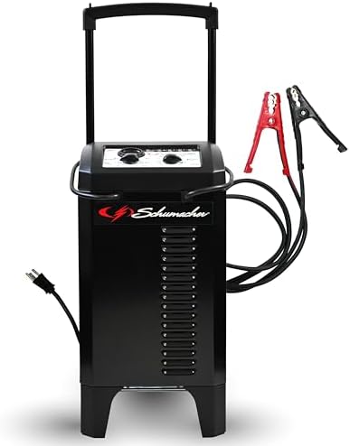 Schumacher Electric Wheeled 10A Car Battery Charger & Maintainer – SC1633