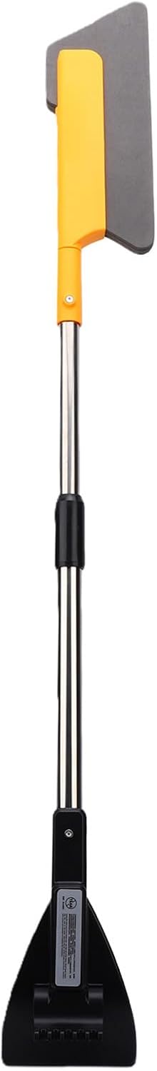 Car Snow Brush, 78-94cm Extendable, Serrated Blade