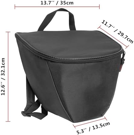 Front Trunk Luggage Bag Cooler Bag Bundles with Removable 5 Mesh Pockets Frunk Lid Organizer Bag For Can-Am Spyder F3 F3-S F3-T F3-L 2015+ Models Accessories