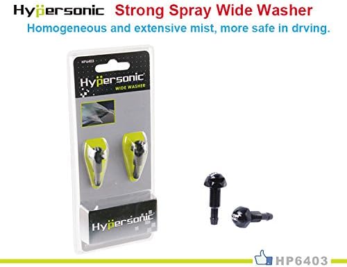 Hypersonic Universal Car Windshield Washer Sprayer 2Pcs Vehicle Nozzle