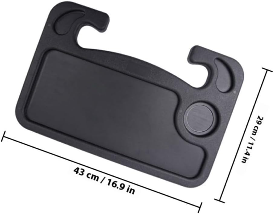 Portable Car Steering Wheel Tray Table for Laptop and Meals