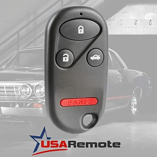 Car Key Fob Keyless Entry Remote fits 1997-2001 Honda CR-V / 2000-2009 Honda S2000 (E4EG8DJ)