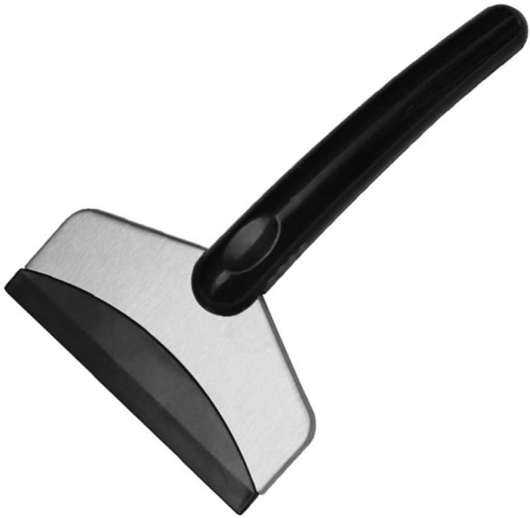 Mipcase Snow Shovel Ice Scraper Brush 2pcs Stainless Steel for Windscreen