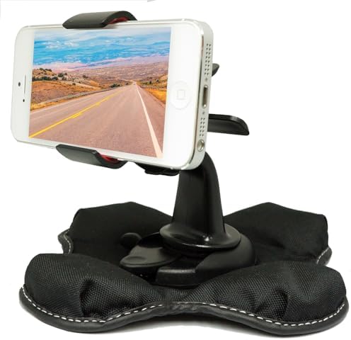 "Claw-X" NonSlip Universal Smartphone Beanbag Friction Dashboard Mount