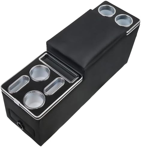 Universal Center Console Organizer Compatible with Jeep CJ-5 1976-1983, CJ-7 1976-1986, Wrangler YJ 1987-1995