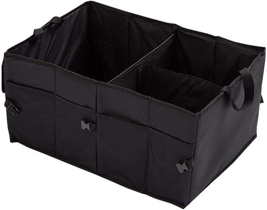 Premium Collapsible Car Trunk Organizer | Durable Multi-Section Vehicle Storage
