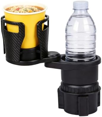 Car Cup Holder Expander 2-in-1 Water Bottle Cup Holder Adapter for Car