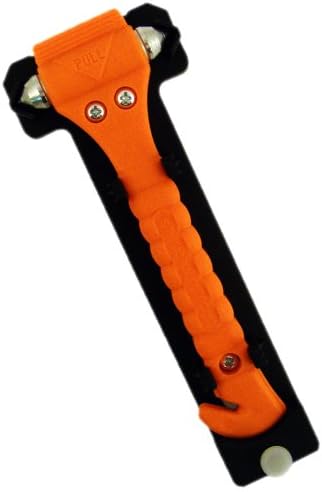 Seatbelt Cutter Window Breaker Escape Bright Orange 2pk - Large