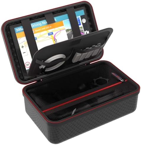 Digicharge Carrying Case for CarPlay and Android 7 Inch Car Screen | Compatible with Yongeid, PASLDA, Buonaldea Infotainment System and Accessories, Touch Screen Storage Holder