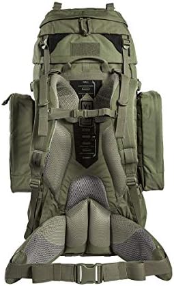 Tasmanian Tiger Range Tactical Backpack MKII - Modular 100-Liter X1 Carrying System with MOLLE System and Detachable Daypack, Olive