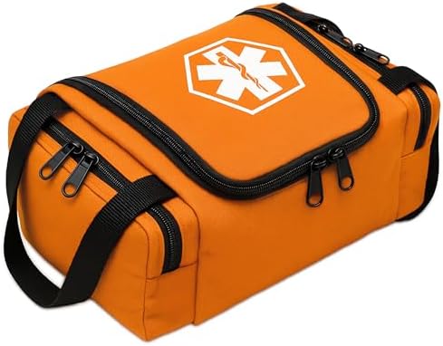 Dixie EMS Dixigear Empty First Responder II Bag 10.5" x 5" x 8" - Orange