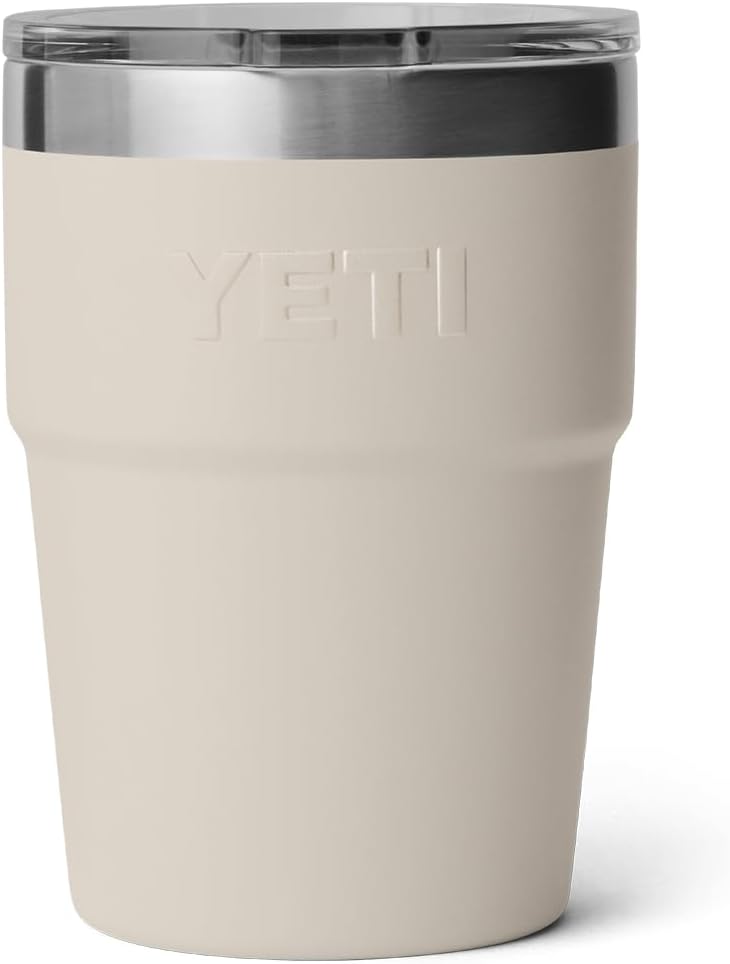YETI Rambler 16 oz Stackable Tumbler, Vacuum Insulated, Stainless Steel with MagSlider Lid | Stackable