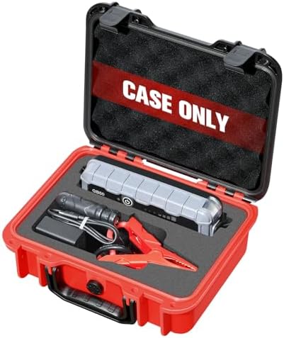 Hard Case for NOCO Boost GB50 - Portable Car Battery Jump Starter Hard Shell Case: Waterproof Travel Carrying Storage Box for NOCO Boost GB50 UltraSafe Jump Starter - RV Trips & Outdoor Adventures