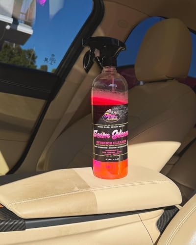 Seam Gleam SG-32 Street Juice Products Interior & Upholstery Cleaner Safe Leather, Vinyl, Plastics, Trim, Carpet, Fabric & More Car, Truck, Boat, Home 32 Fl Oz
