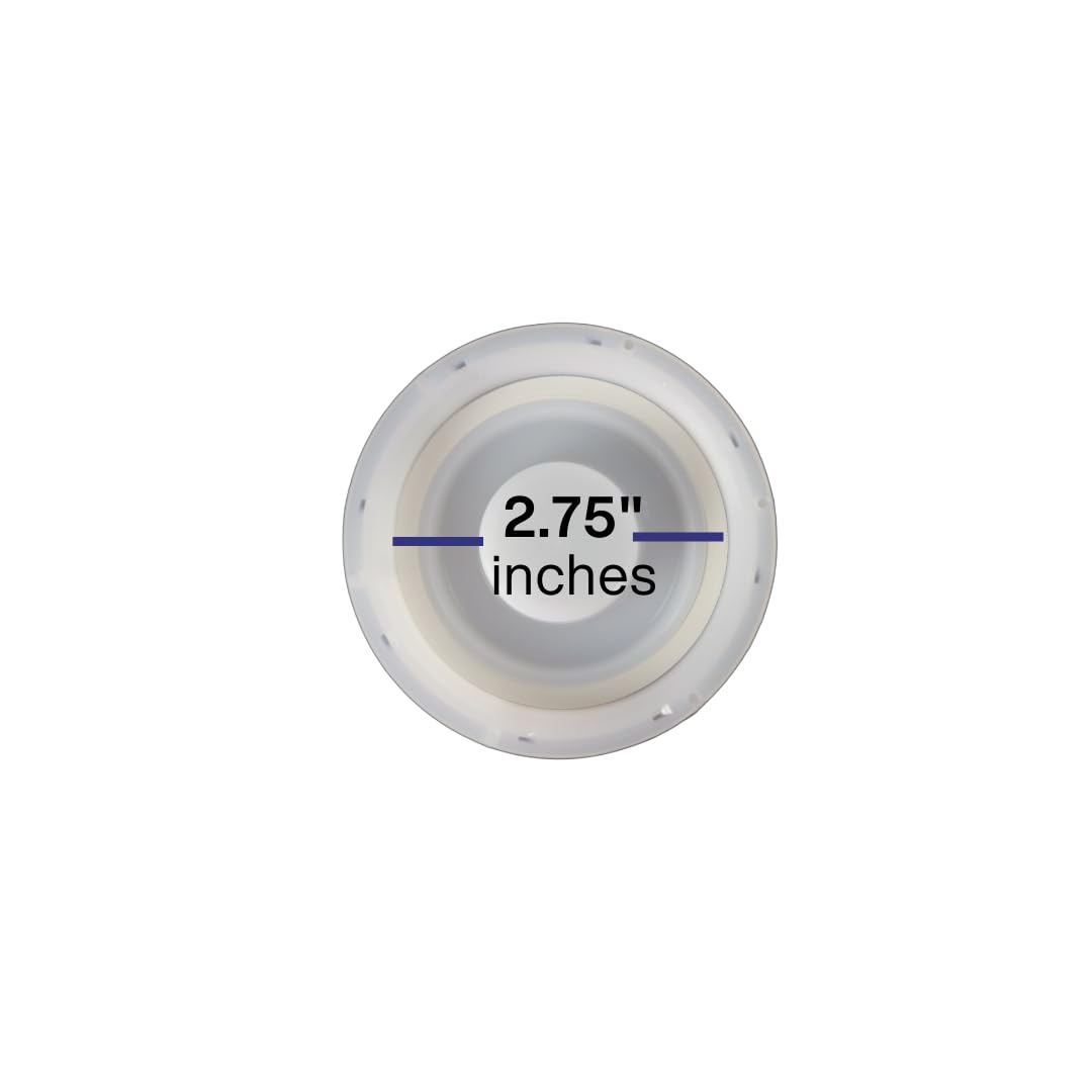 FastRack 5 Gallon Hedpak with Cap | BPA-free, Food-Grade, and Leak-Proof | White Water Container | Ideal for brewing, fermentation, or storage