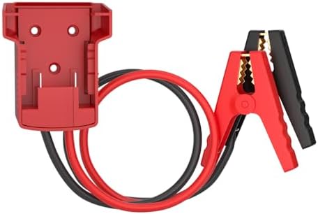 Joyzeal Jumper Cables with Adapter for Milwaukee 18V Batteries, 8 AWG Wire