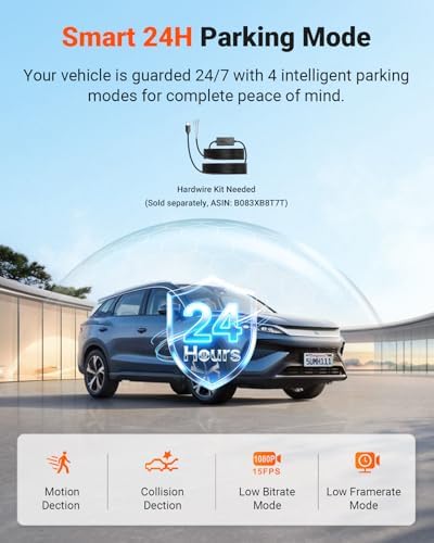 [Bundle-2 Items:N4 Pro S & Hardwire Kit] Vantrue New N4 Pro S 4K 3 Channel Dash Cam, Triple STARVIS 2 Dash Camera for Cars, 4K+1080P+2.5K Front and Rear Inside