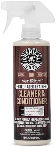 Chemical Guys, VentRight Leather Cleaner & Conditioner, Vented Seats, 16 oz