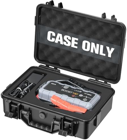 Case for NOCO Boost GB70 &amp; X GBX75 - Portable Car Battery Jump Starter Hard Shell Case: Waterproof Travel Carrying Storage Box for NOCO Boost GB70 &amp; GBX75 UltraSafe Jump Starter - Highway Emergencies