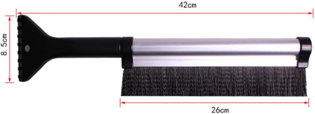 Mikinona Telescoping Snow Brush and Ice Scraper for Car Windows