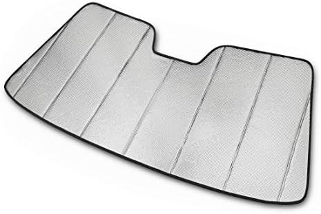 Autotech Park Foldable Sunshade Compatible with 2020-2025 Tesla Model Y and 2026 Model Y Juniper, Custom-fit Windshield Sun Shade