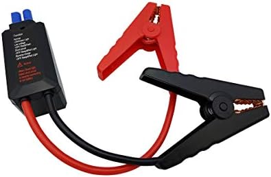 EC-5 Replacement Car Portable Battery Jump Starter Smart Cable, EC5 Car Battery Smart Clamps, 12V, 15A, Anti-short Connection & Reverse Charging Protection, All Copper Material
