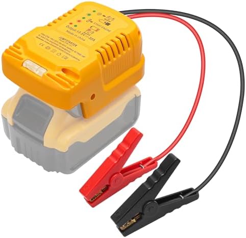 12V Jump Starter Adapter Compatible with Dewalt 20V/60V Batteries
