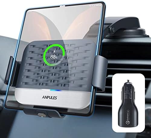 Dual Coil Wireless Car Charger Mount,for Galaxy Z Fold Series