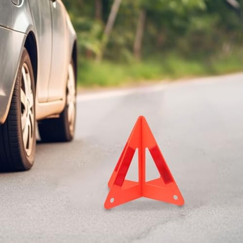 5pcs Car Triangle Warning Reflectors for Vehicle Roadside Emergencies