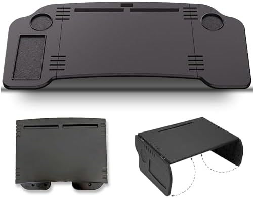 Universal Foldable Food Tray Laptop Desk Car Fits for Tesla Model Y/3 Auto Table