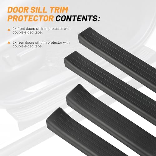 Sill Protector, Anti-Scratch Car Door Protection for Toyota RAV4 Hybrid