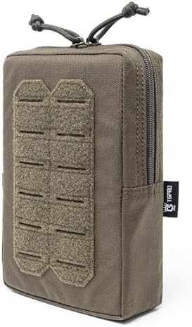 TSPRO Tactical Admin Pouch MOLLE, EDC Organizer for Outdoor Military Gear