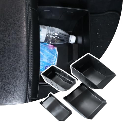 Rear Under Seat Storage Box for Jeep Wrangler JK 2011-2018 | For 4-Door, Not for 2-Door, Back Under Seat Organizer Tool Box Interior Accessories, 2 Pcs