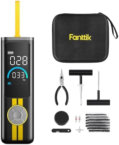 Fanttik Tire Repair Kit and X9 APEX Tire Inflator