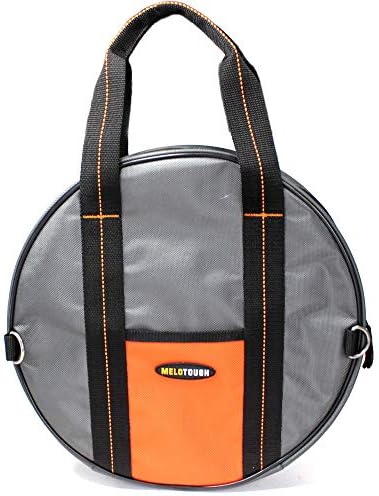 MELOTOUGH Jumper Cable Bag - Tools Cable Bag - Storage & Organizer for Cables, Cords, and Hoses Including EV Charging Cables for Electric Vehicles (1)