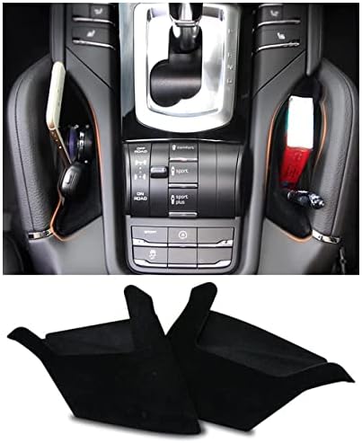 Interior Car Center Console Seat Side Storage Box Holder Organizer Compatible for Porsche Cayenne 2011-2018