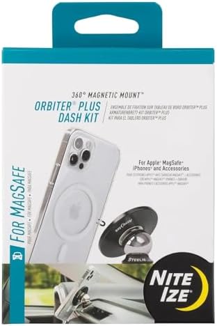 Upgraded Universal Orbiter Plus Dash Mount - Magnetic Phone Mount for Car Dashboards - Car Dashboard & Cell Phone Accessories - for All Models of iPhones & Samsung