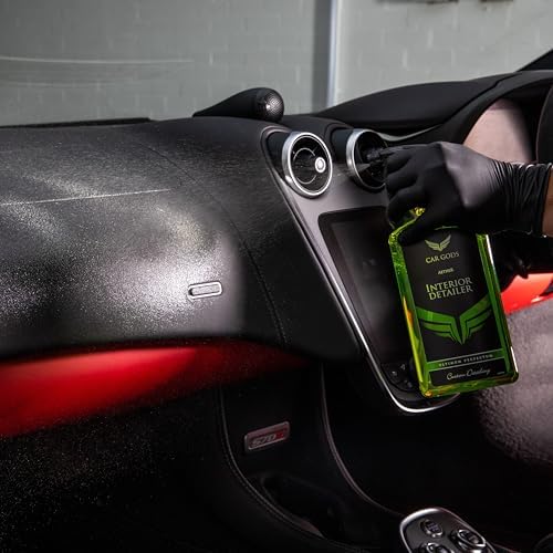 Car Gods Interior Detailer, Dashboard and Trim Cleaner, Apple Scented Fragrance, 17 Fl Oz