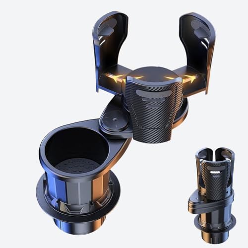 Car Cup Holder Expander for Subaru Forester 2019 2020-2024 2025, 2 in 1 Multifunctional Car Cup Holder Extender Adapter Adjustable Base, 32/40 oz Large Bottles