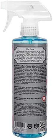 Chemical Guys HydroThread Ceramic Fabric Protectant, Stain Repellent, 16 oz | Works on fabric, carpet & upholstery, keep floor mats looking clean, use with microfiber towel or interior brush