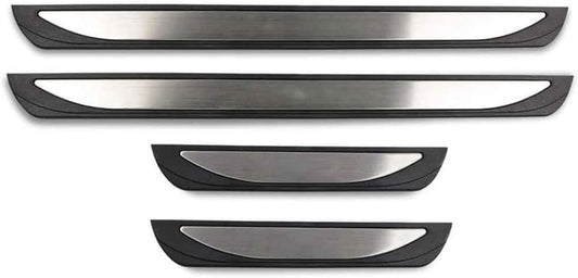 4X Stainless Steel Door Sill Protectors for Nissan Murano 2003–2025 2026 Z52, Premium Entry Scuff Plates, Anti-Scratch & Anti-Wear Guard, Exterior Trim Accent