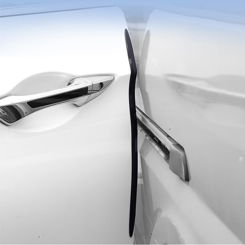 4PCS Long Version Car Door Edge Guards for Honda HRV 2022-2025, Anti-Scratch Car Door Protector Trim Strip Anti-Collision Patch Bumper Guard Strip,Transparent