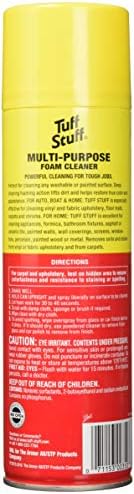 Tuff Stuff Foam Cleaner Multi-Purpose Cleaner, 22 oz Aerosol, 2 Pack