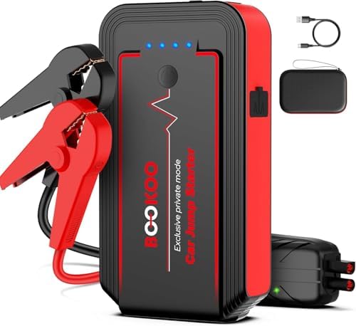 BOOKOO H9 4500A 12V Jump Starter for Car Boat Lawnmower