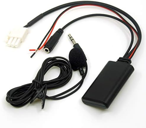 3 Pin AUX Cable Adaptor Bluetooth Microphone Compatible with Honda Goldwing GL1800 Audio Nav