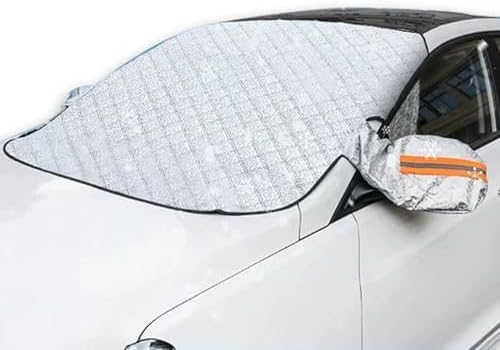 Car Windshield Snow Cover for Mazda CX-30 2019–2025 2026 DM, Heavy-Duty Anti-Frost Snow Ice Guard, Sun & Rain Resistant All-Weather Windshield Protection Cover,148cm*115cm
